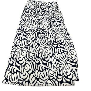 Boden White/Blue Maxi Skirt Size 10